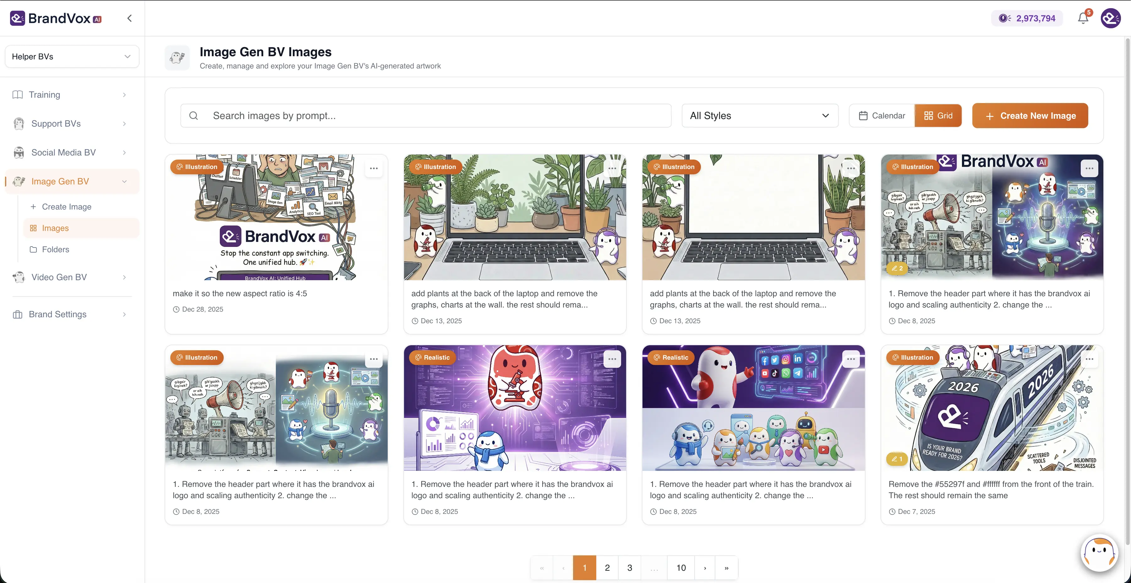 Image Gen BV application screenshot